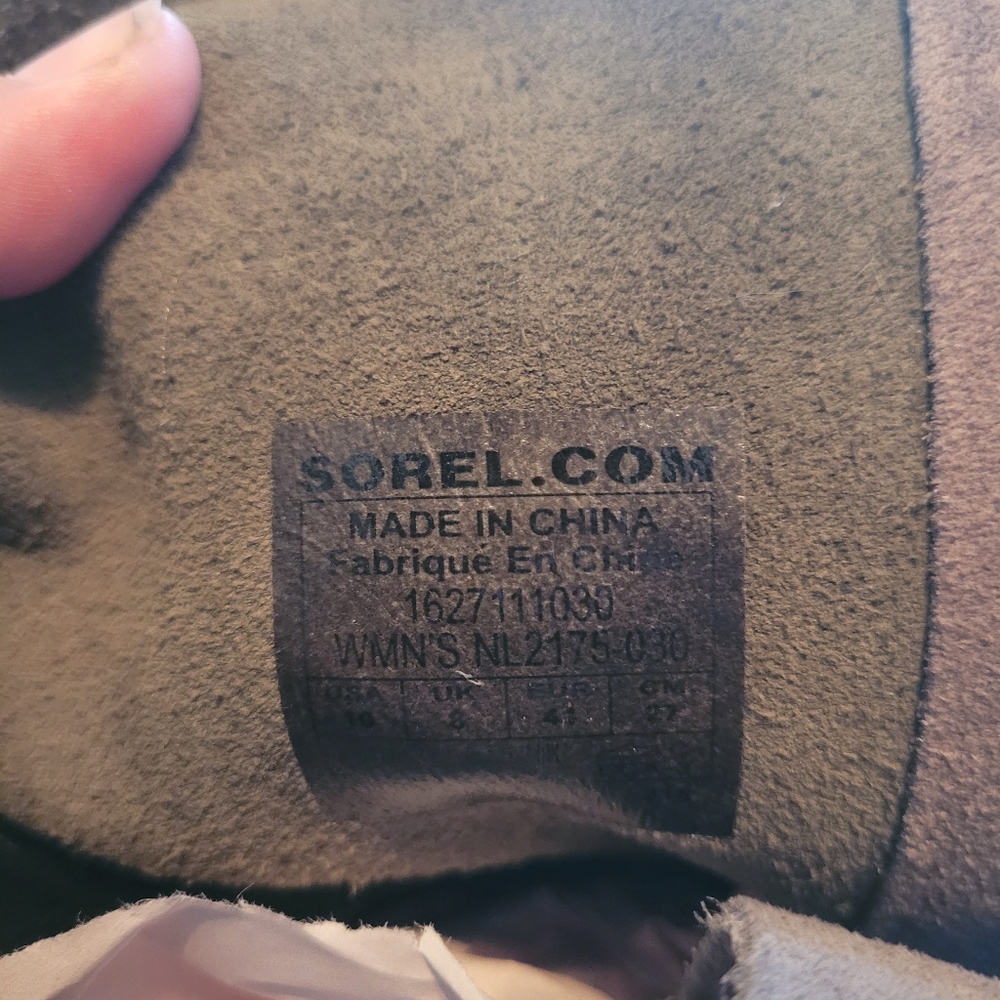 Sorel Cate The Great Wedge Boots-Size:10 - Picture 7 of 7